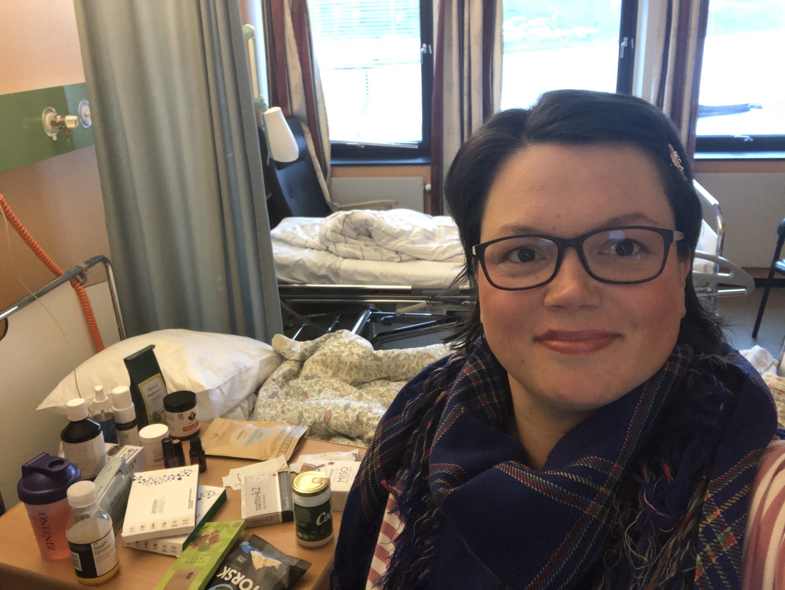 Ellen på sykehuset har rigget seg med kosttilskudd